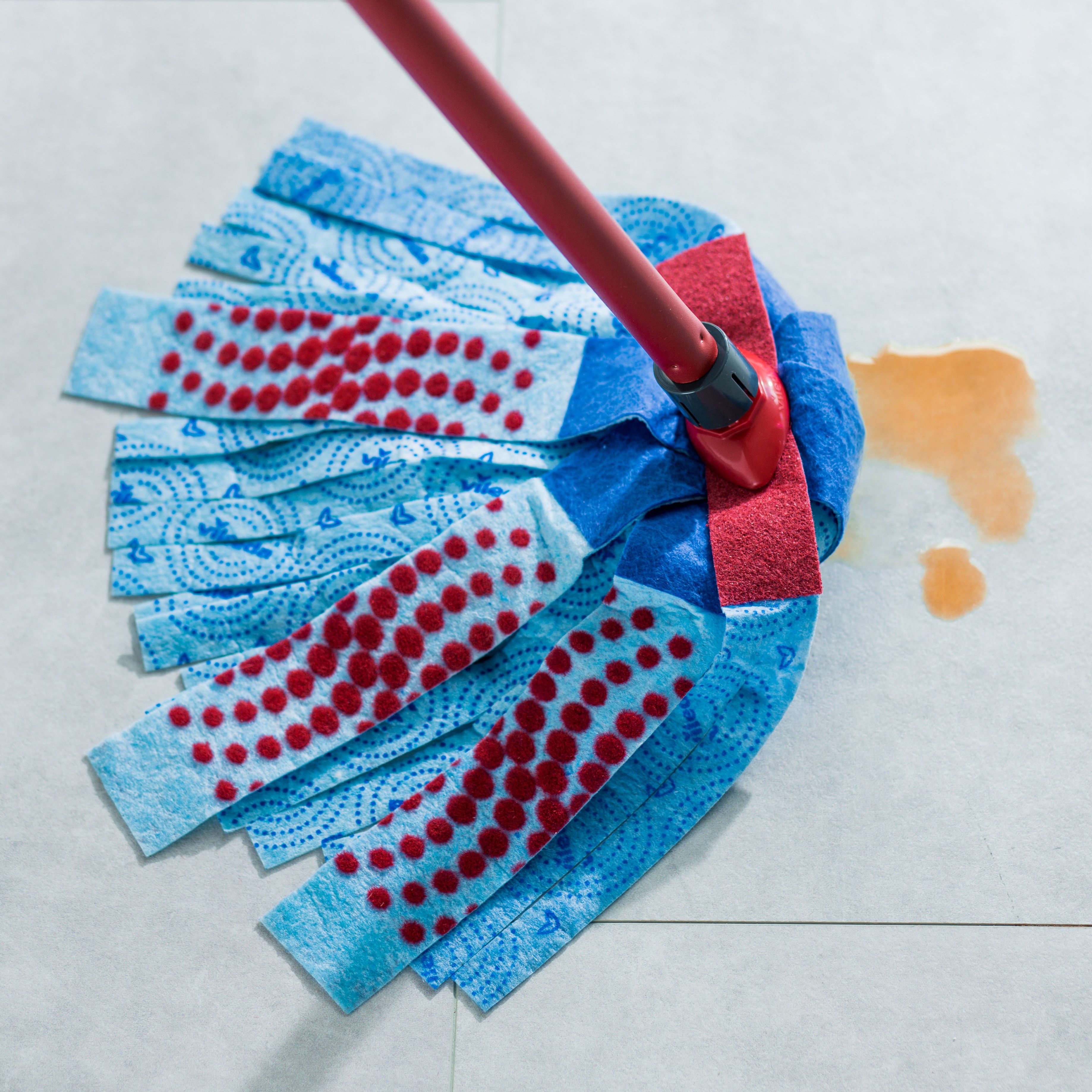 Vileda SuperMocio Polyester & polypropylene (PP) Hard floor 3 action mop