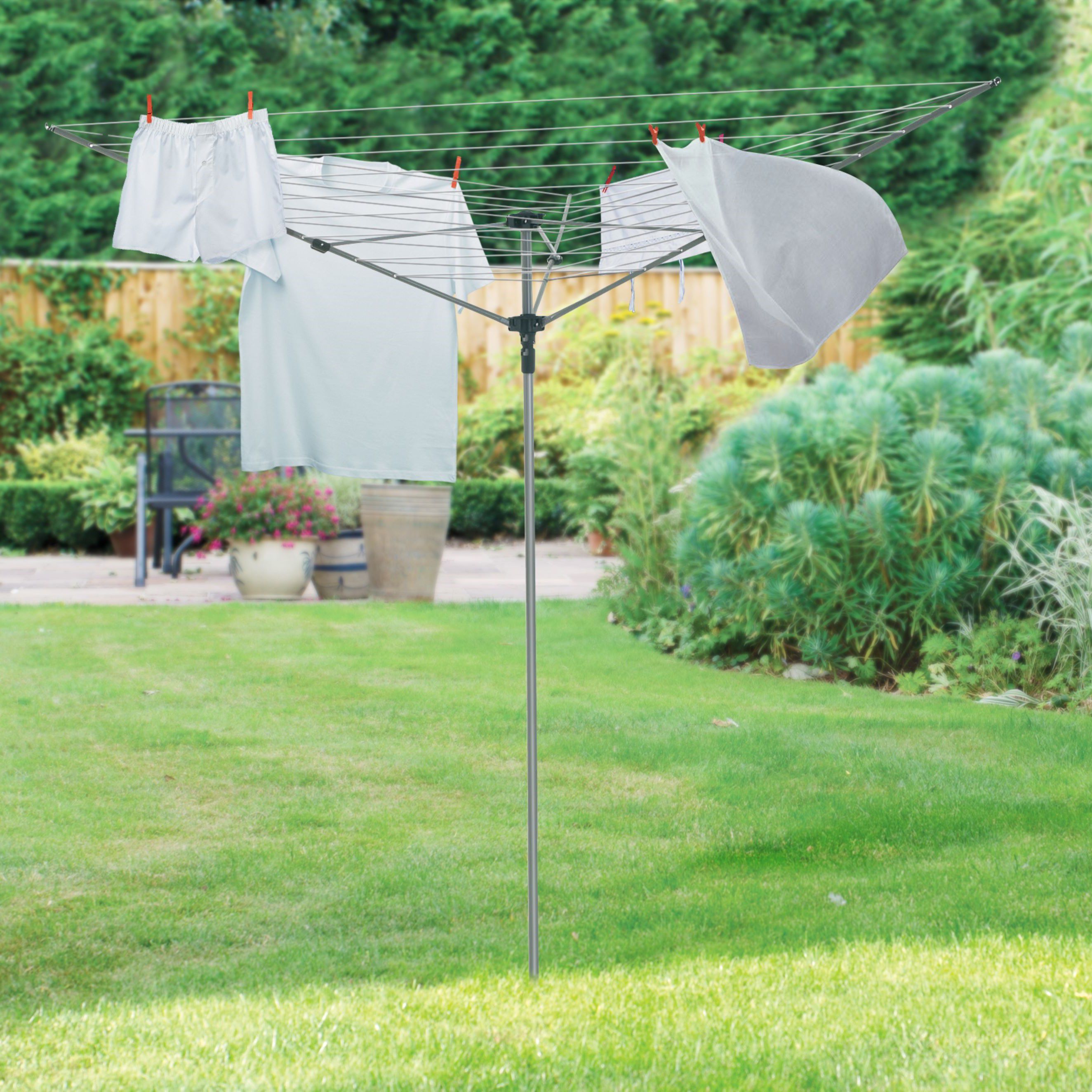 Vileda rotary best sale clothes line