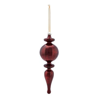 Vineyard wine red Distressed effect Plastic Ornate Decoration