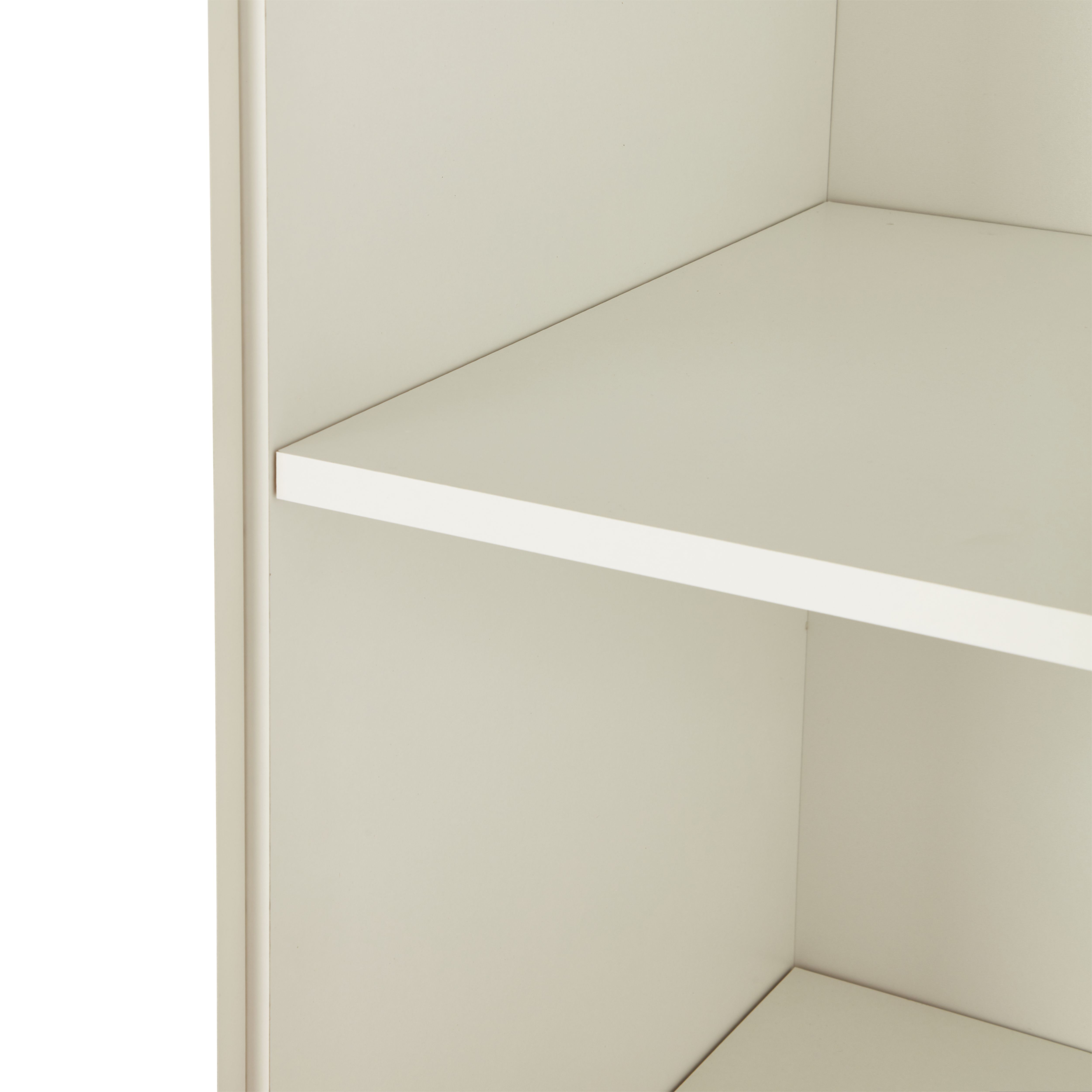 Vinova Matt white Large Triple Wardrobe (H)1995mm (W)1350mm (D)500mm