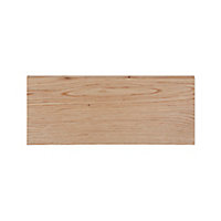 Visby Natural Oak Solid wood Flooring Sample, (W)120mm