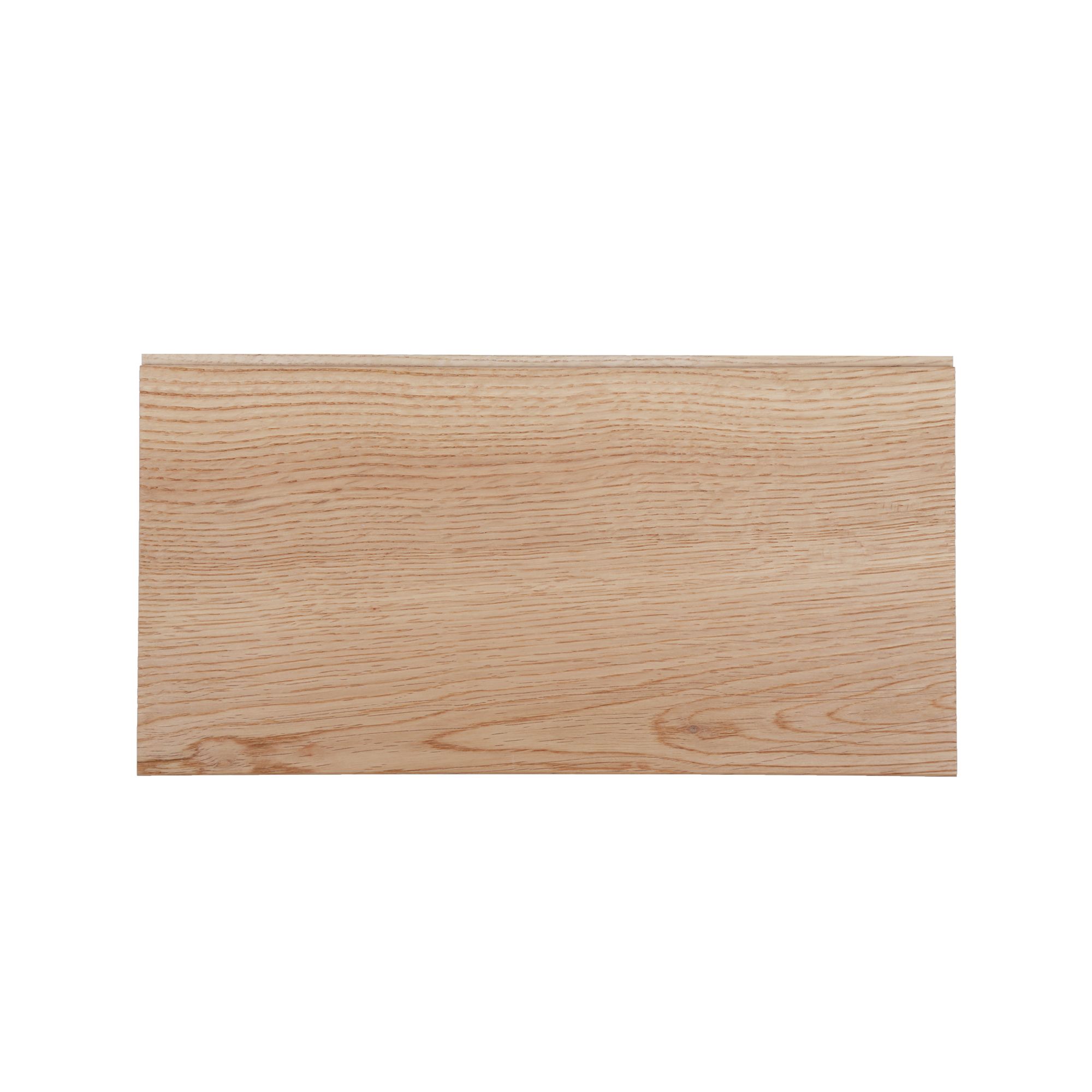 Visby Natural Oak Solid wood Flooring Sample, (W)150mm