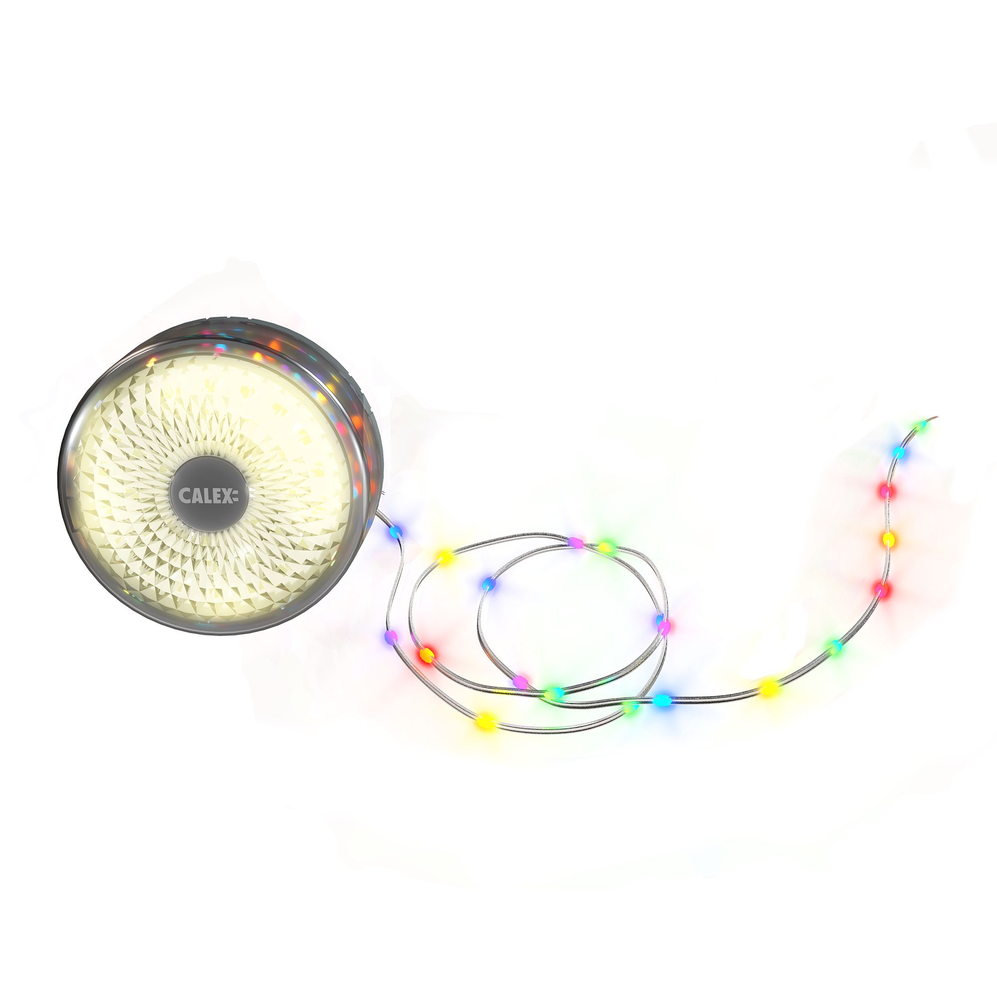 Vista Portable Battery-powered Warm white & multicolour LED Indoor ...