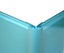 Vistelle Blue atoll Panel external corner joint, (L)2500mm (W)25mm