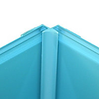 Vistelle Blue atoll Panel internal corner joint, (L)2500mm (W)25mm