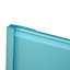 Vistelle Blue atoll Straight Panel end cap, (L)2500mm (W)25mm