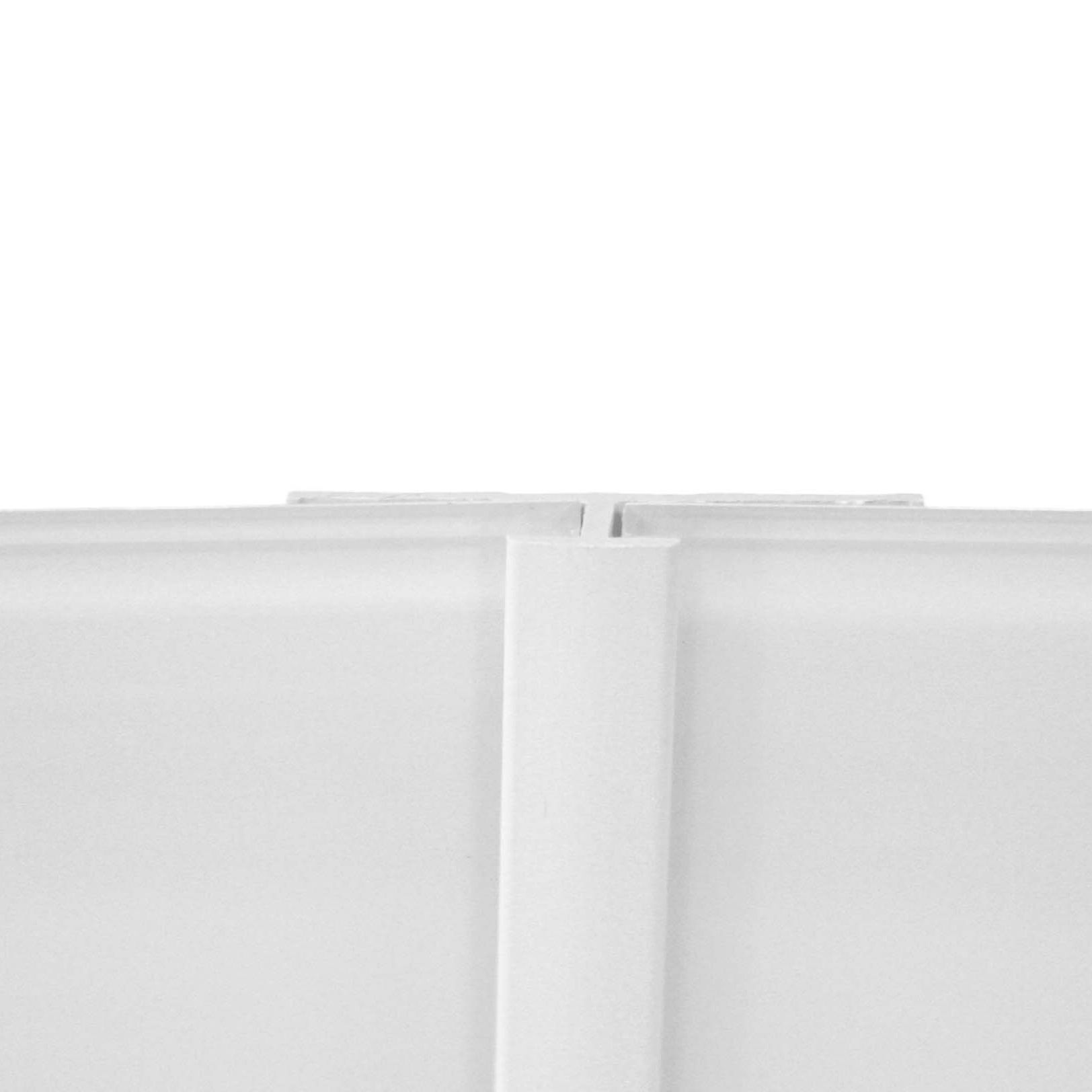 Vistelle H-shaped Panel straight joint (L)2500mm (W)25mm - White