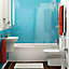 Vistelle High gloss Blue atoll Acrylic Panel (H)2440mm (W)1220mm