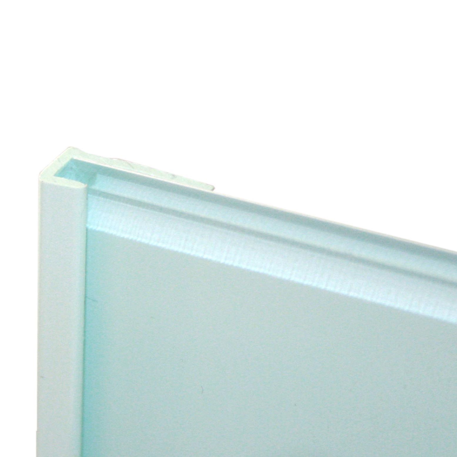 Vistelle Panel end cap (L)2500mm (W)25mm - Glacier