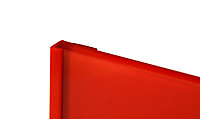 Vistelle Red Panel end cap, (L)2500mm (W)25mm