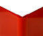 Vistelle Red Panel external corner joint, (L)2500mm (W)25mm
