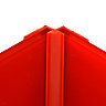 Vistelle Red Straight Panel internal corner joint, (L)2500mm (W)25mm