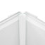 Vistelle White Panel internal corner joint, (L)2500mm (W)25mm