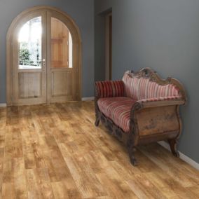 Vitality Aqua Protect Barn Oak Wood effect Laminate Flooring, 2.179m²