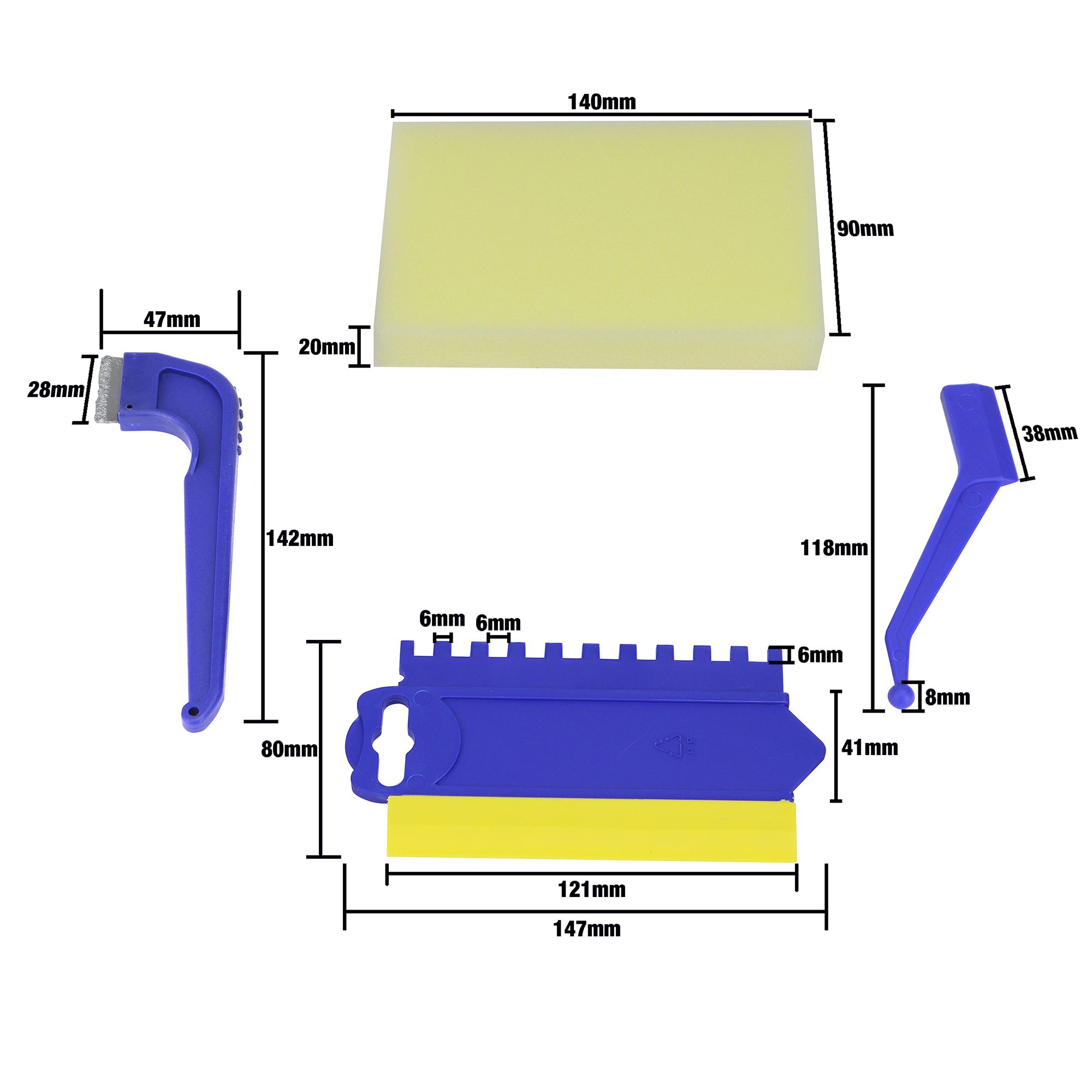 Vitrex 4 Piece Regrouting kit