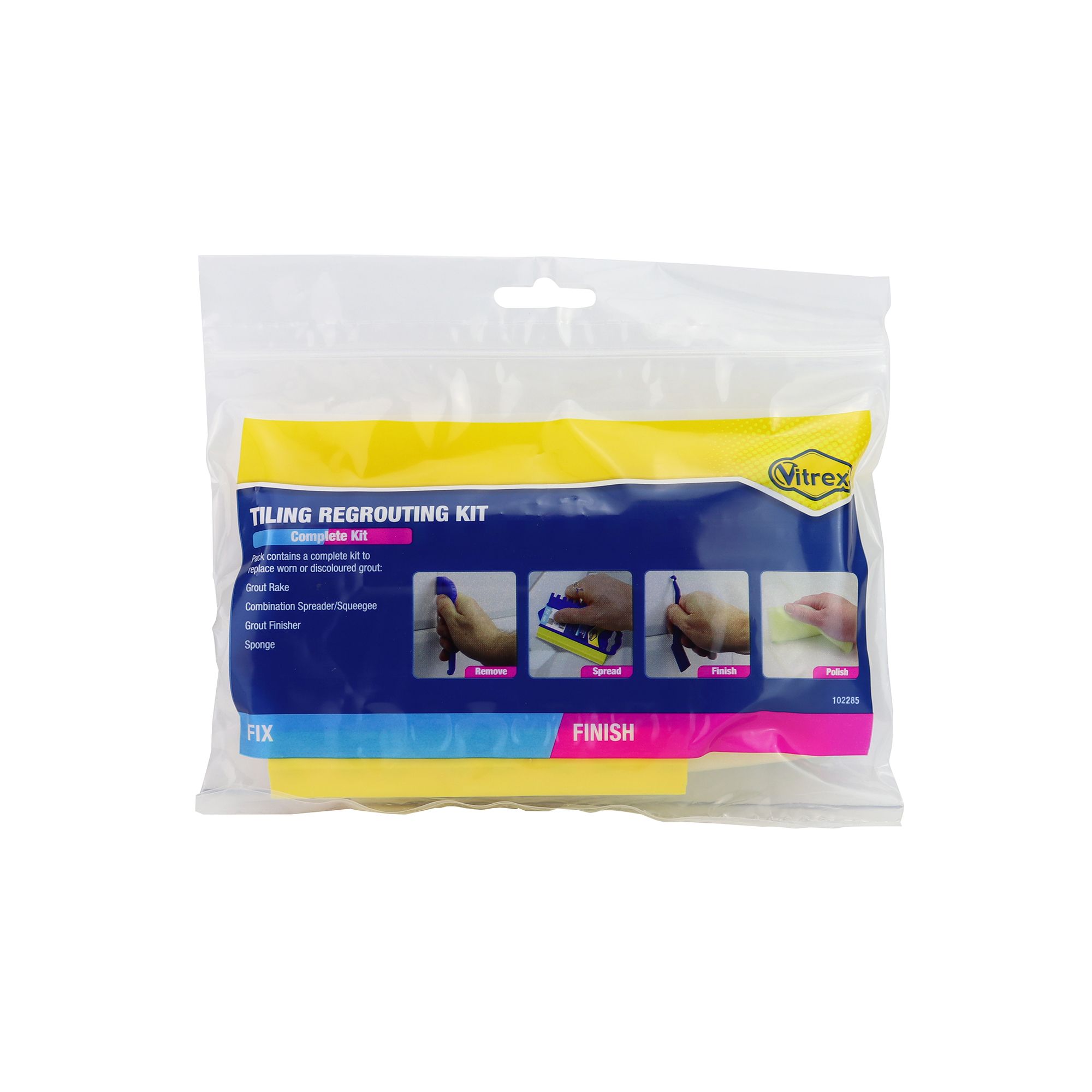 Vitrex 4 Piece Regrouting kit