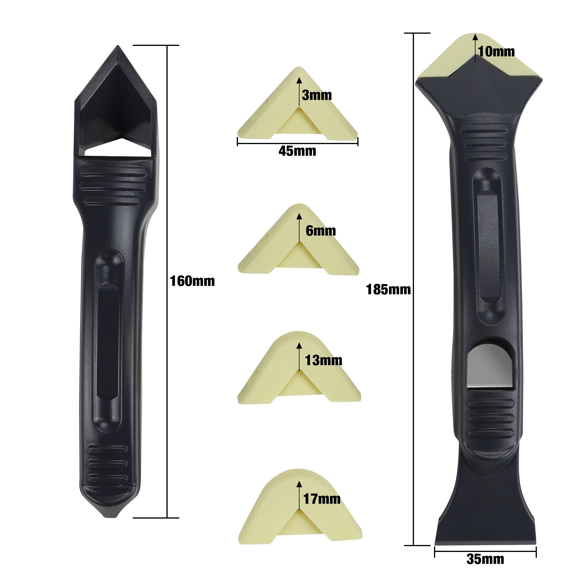 Vitrex 7 piece Sealant remover & finisher kit