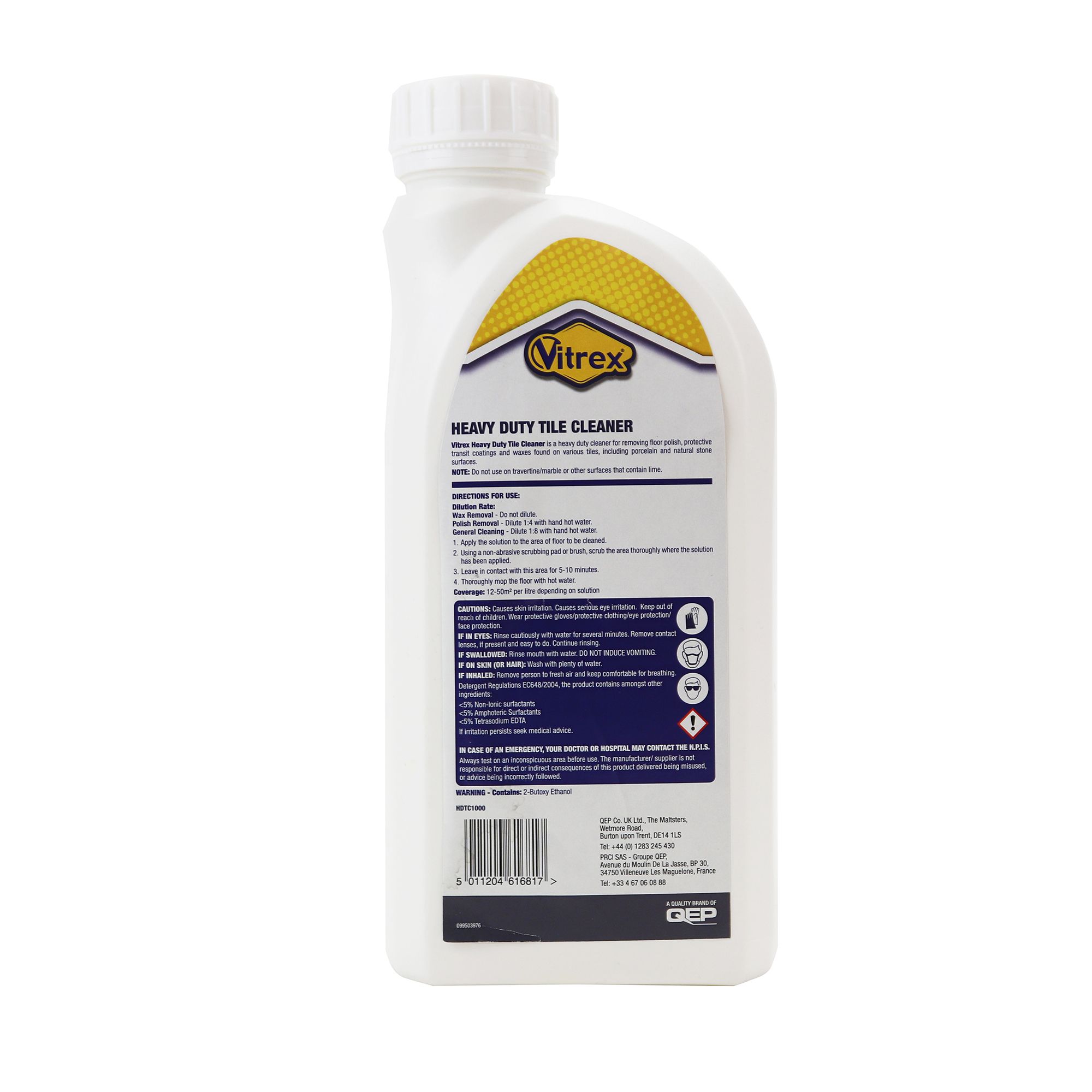 Vitrex Heavy duty Tile Cleaner, 1L