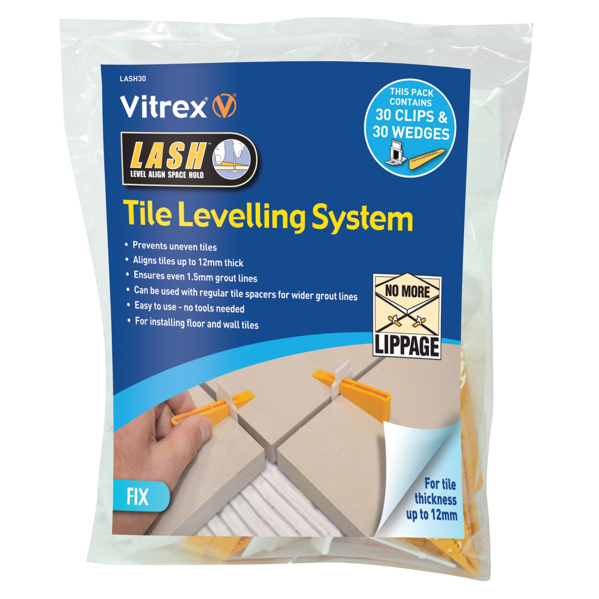 B and q store tile leveling system