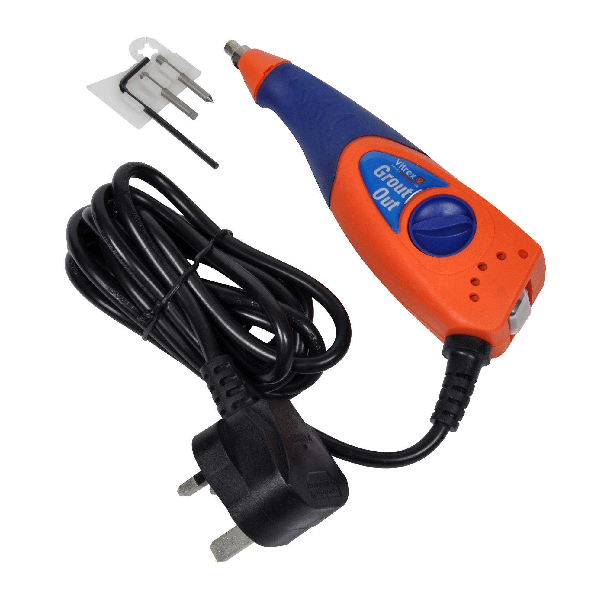 Electric grout outlet remover b&q