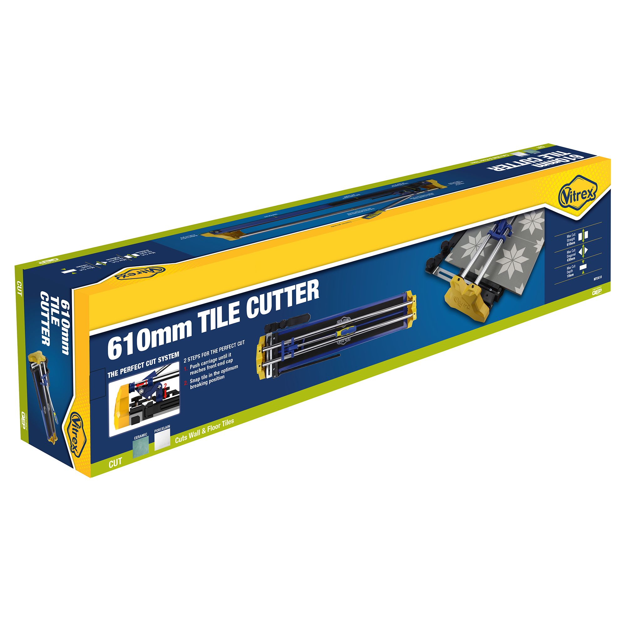 Vitrex Perfect Cut 610mm Manual Tungsten carbide Steel Tile cutter