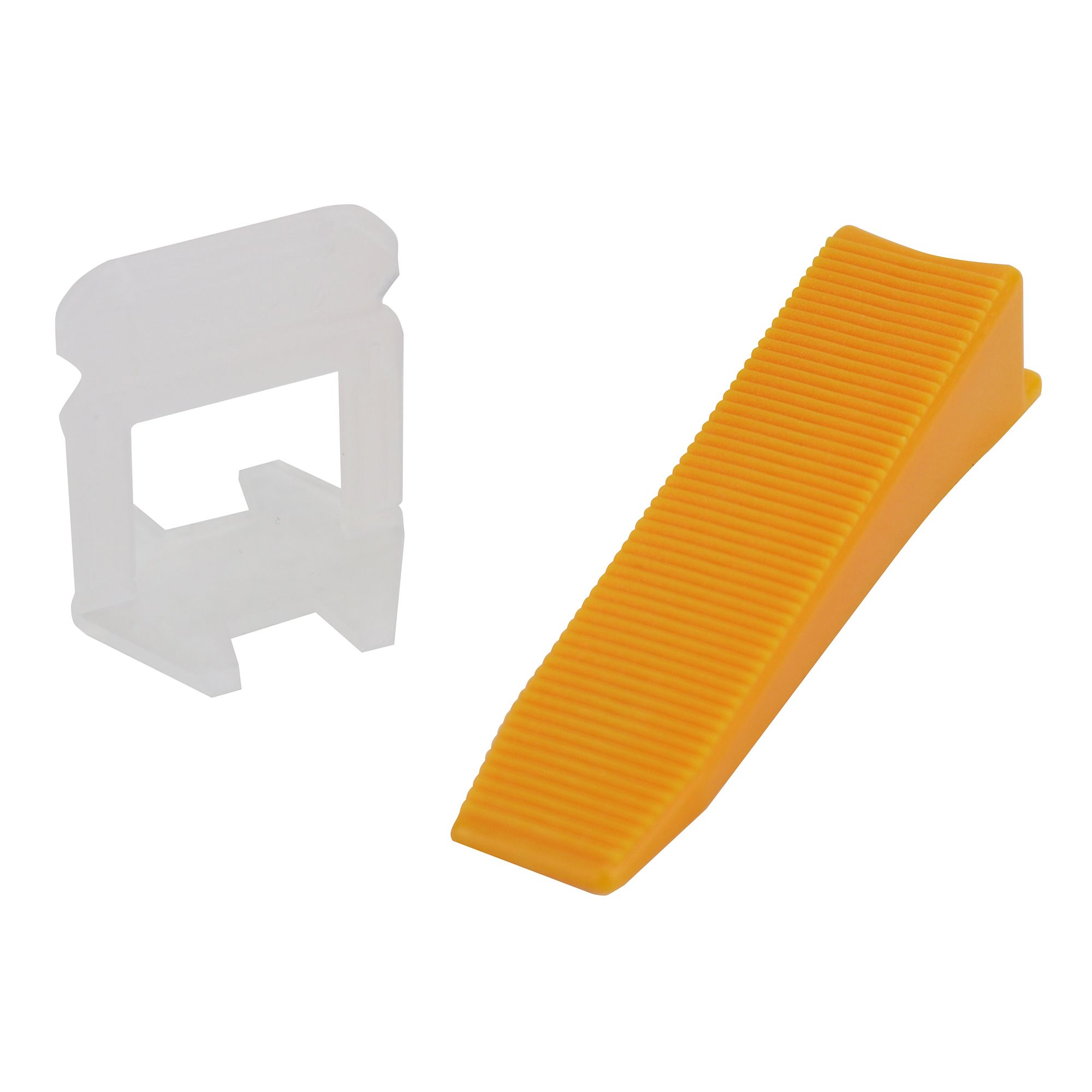 Vitrex Plastic Tile levelling clip & wedge, Pack of 150