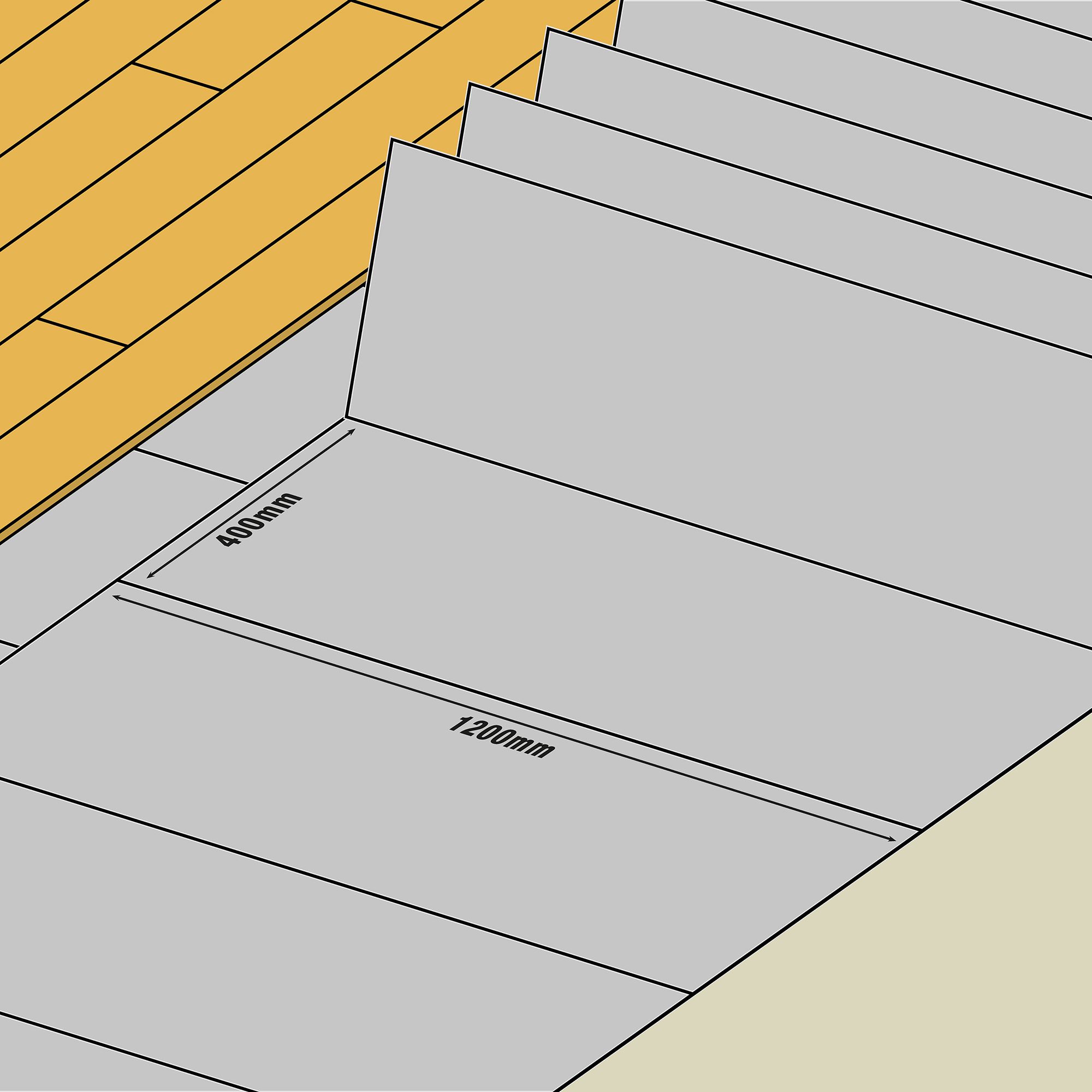 Vitrex Plus 3mm XPS foam Laminate & real wood top layer flooring Underlay panel - 5