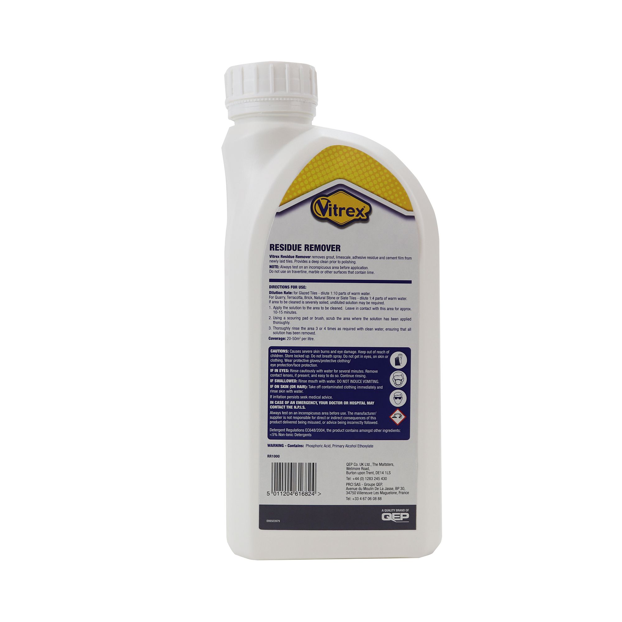 Vitrex Residue remover, 1L