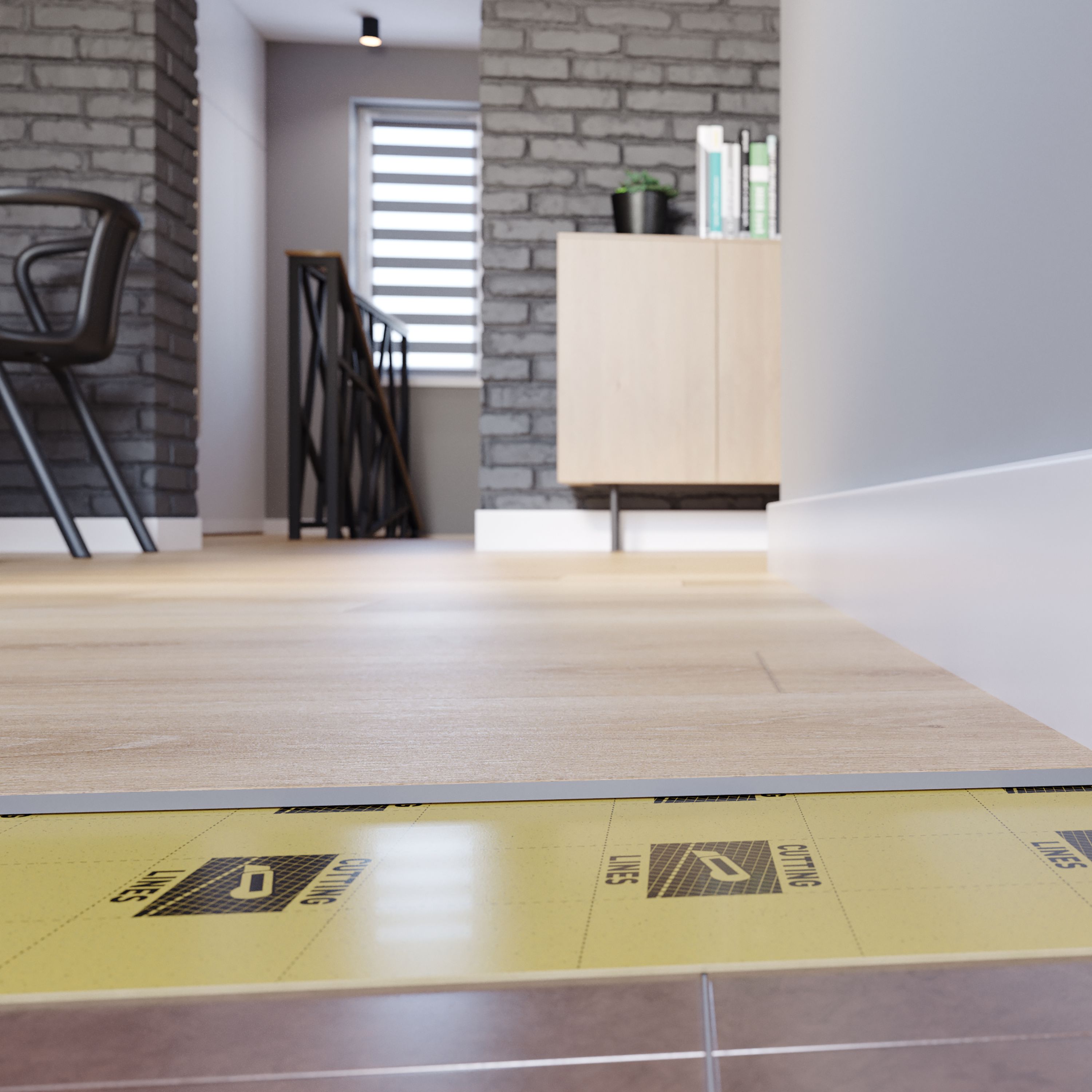 Volden 1.4mm Foam Vinyl Underlay roll - 3