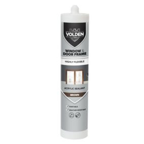Volden Acrylic-based Brown Frame Sealant