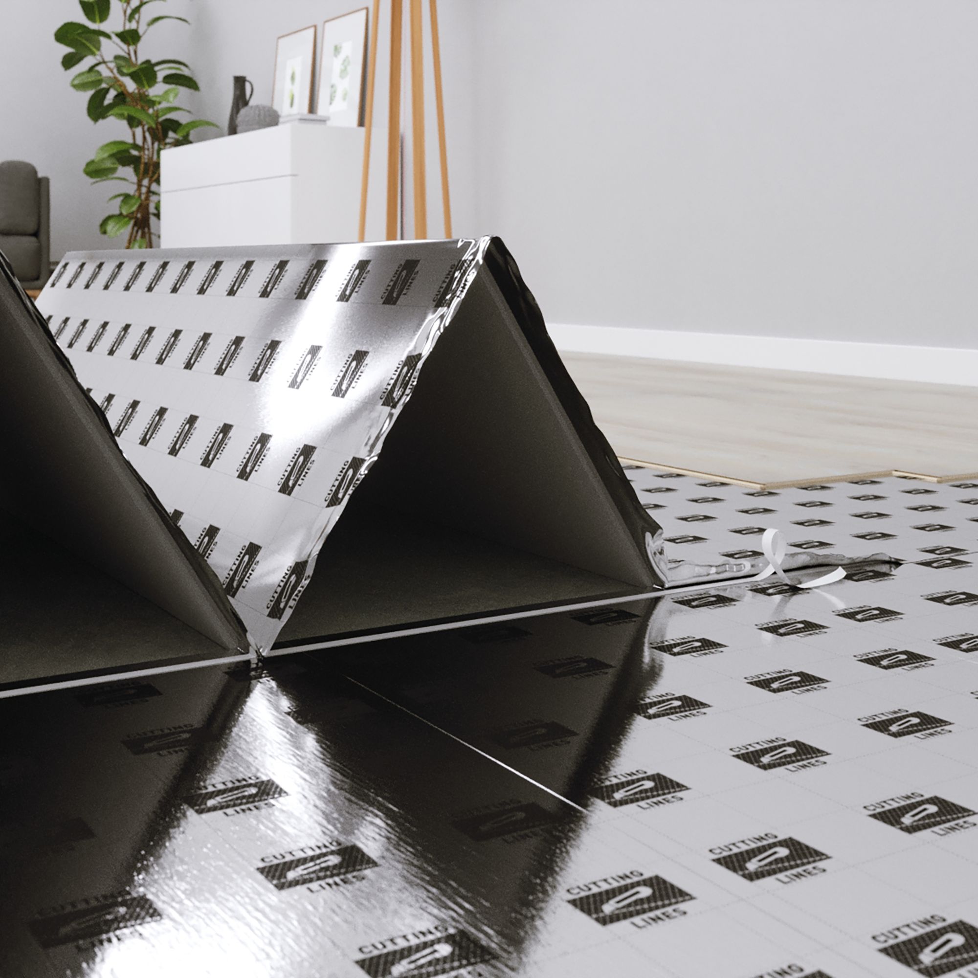 Volden Aquastop 5mm XPS foam Laminate & wood Underlay panels - 4