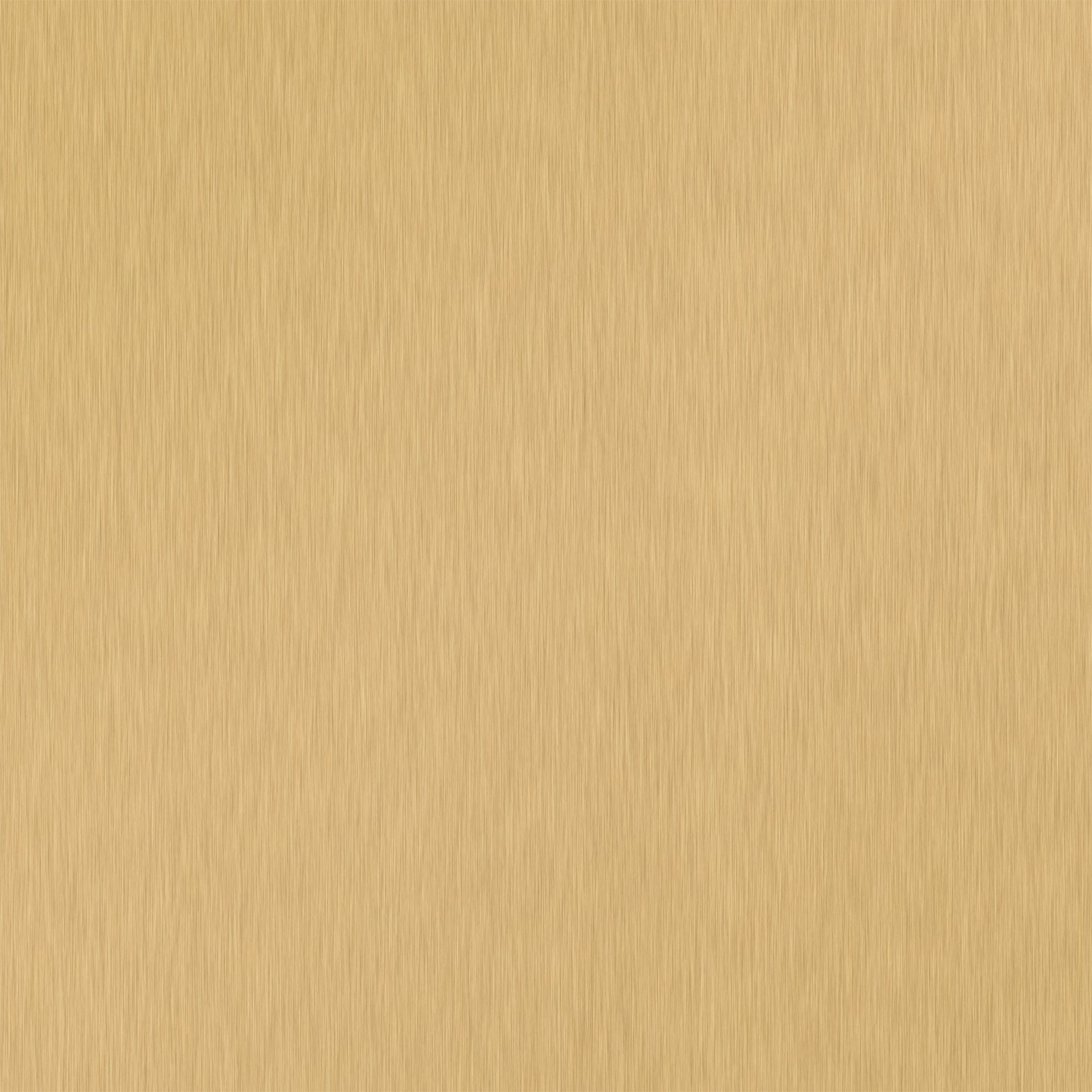 Volden Brushed Gold 8mm Straight Aluminium External edge tile trim, (W)18mm