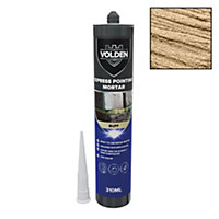 Volden Buff Pointing mortar, 310ml Cartridge - Ready for use
