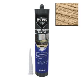 Volden Buff Pointing mortar, 310ml Cartridge - Ready for use