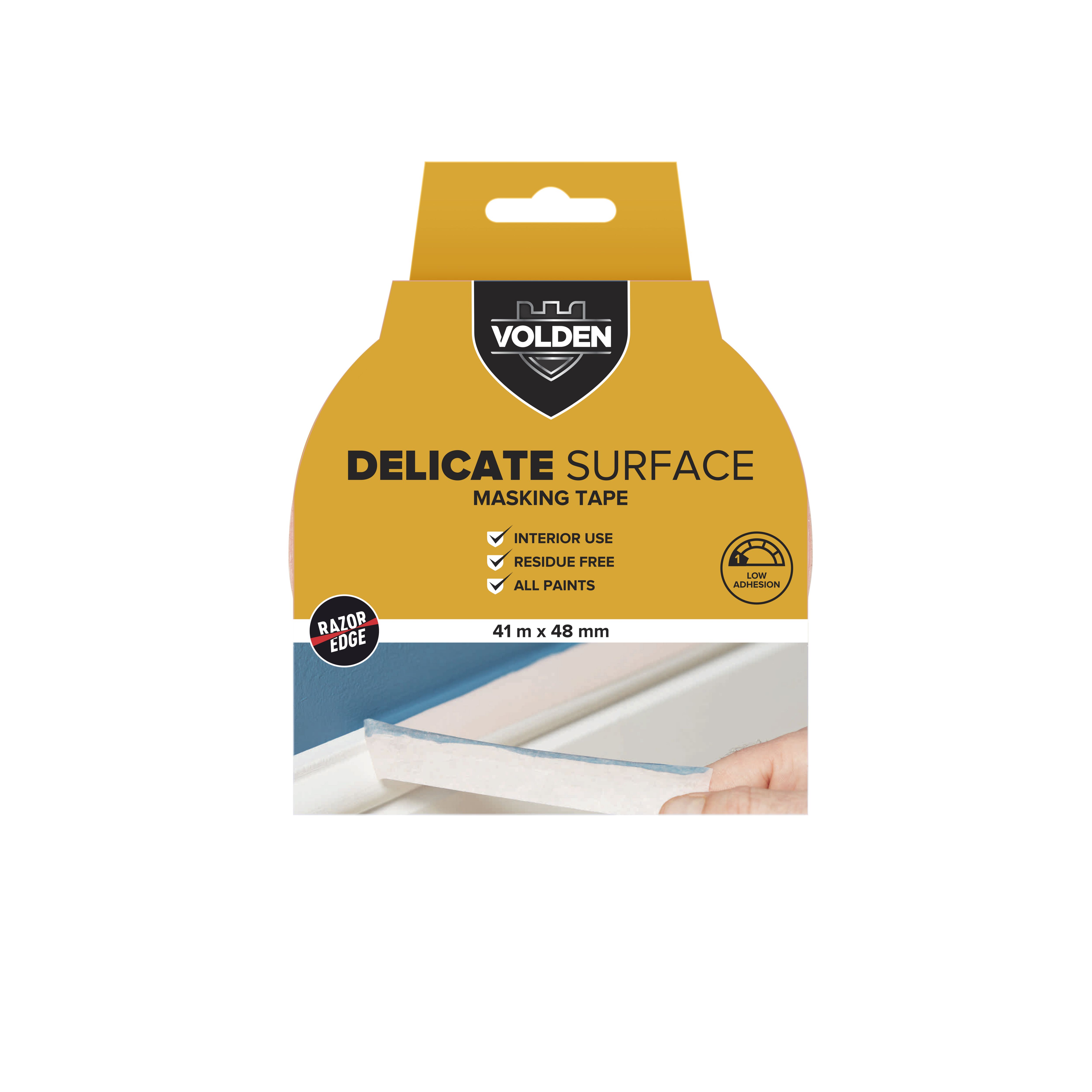 Volden Delicate Pink Masking Tape (L)41m (W)48mm