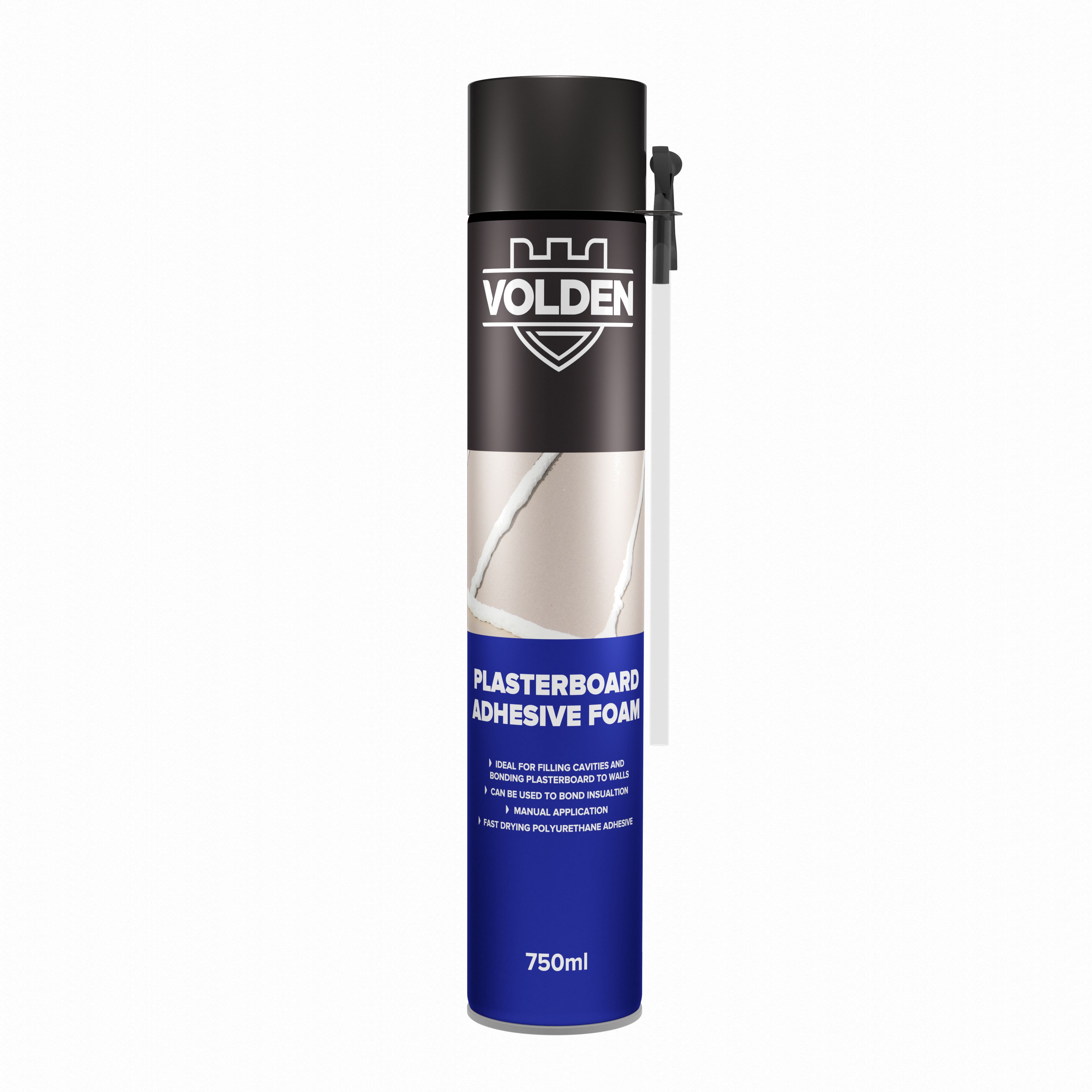 Volden Expanding Hand-held Gap filling Adhesive foam 750ml