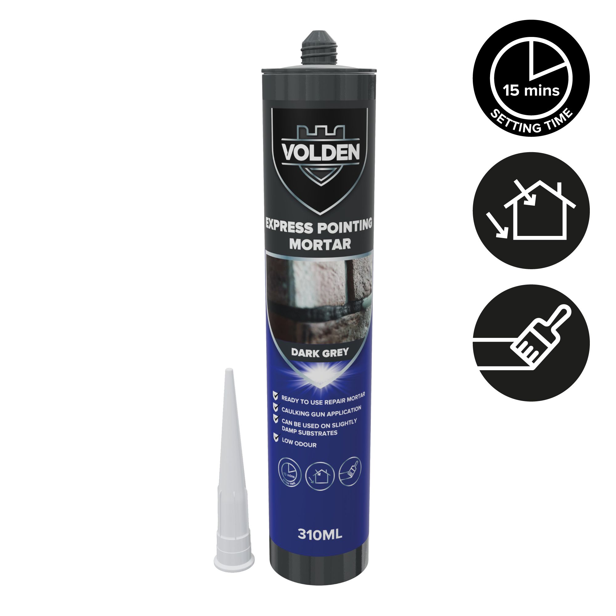 Volden Express Dark Grey Pointing mortar - 7
