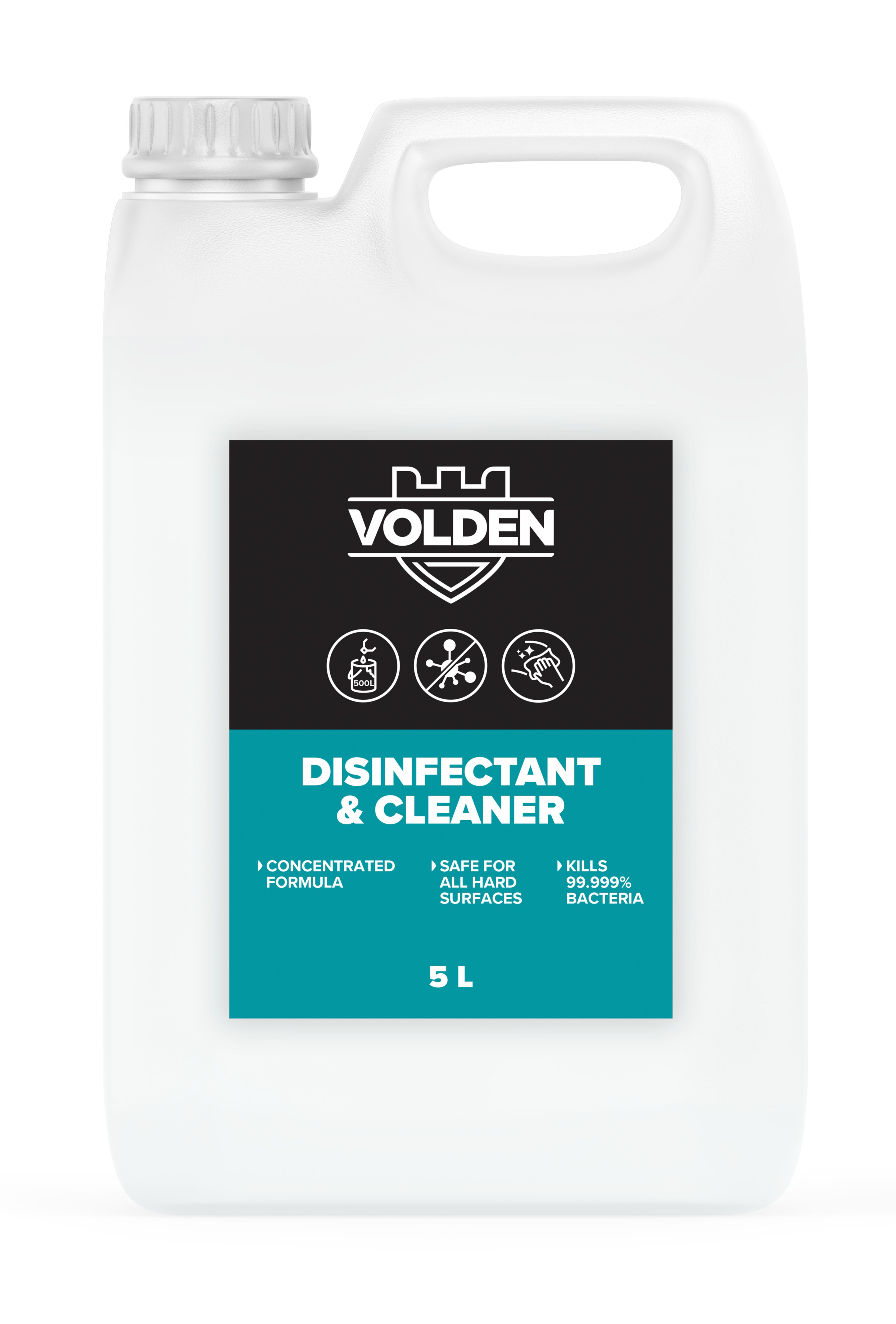 Volden Fragrance free Anti-bacterial Disinfectant, 5L