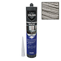 Volden Grey Pointing mortar, 310ml Cartridge - Ready for use