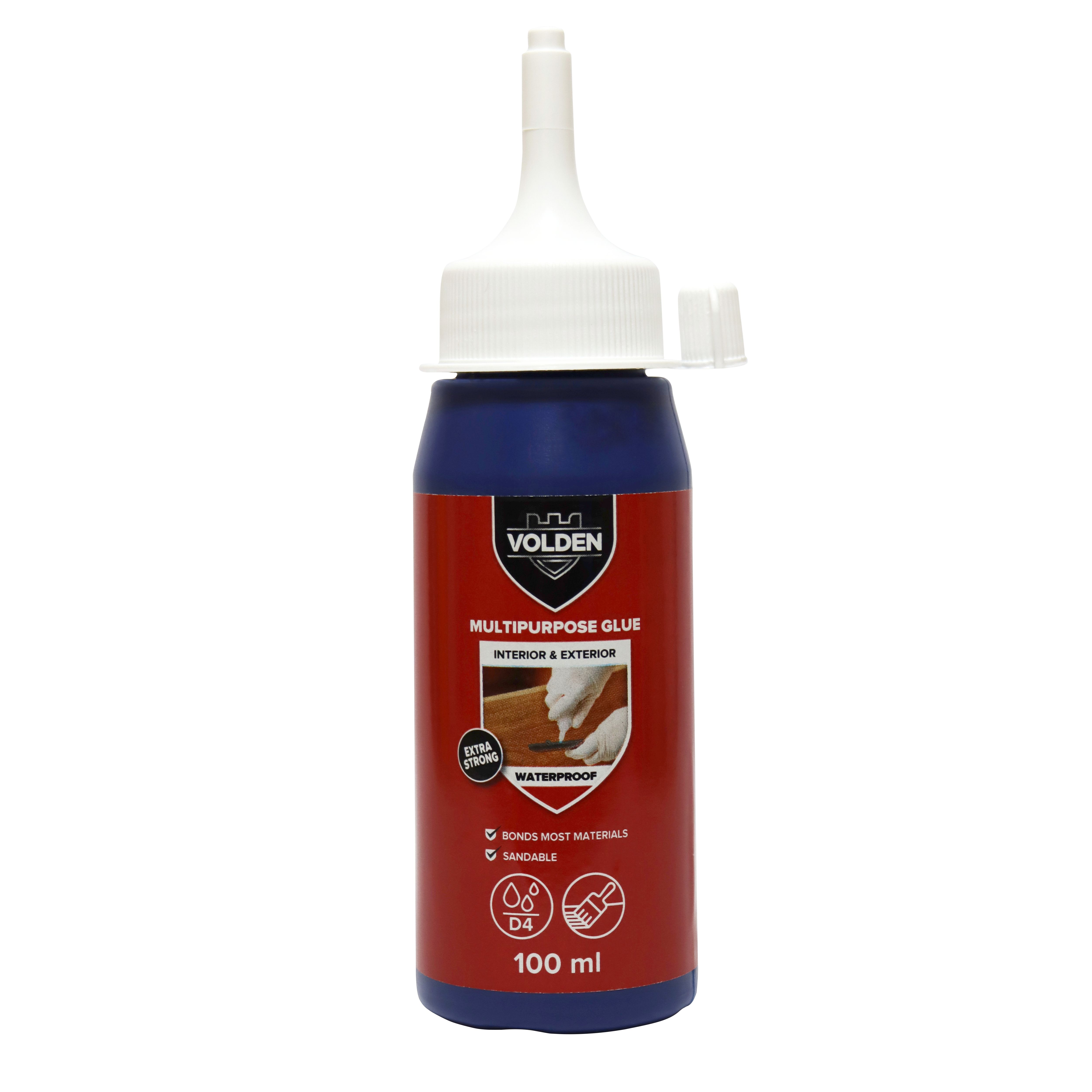 Volden Light brown Multipurpose Glue 100ml DIY at B&Q