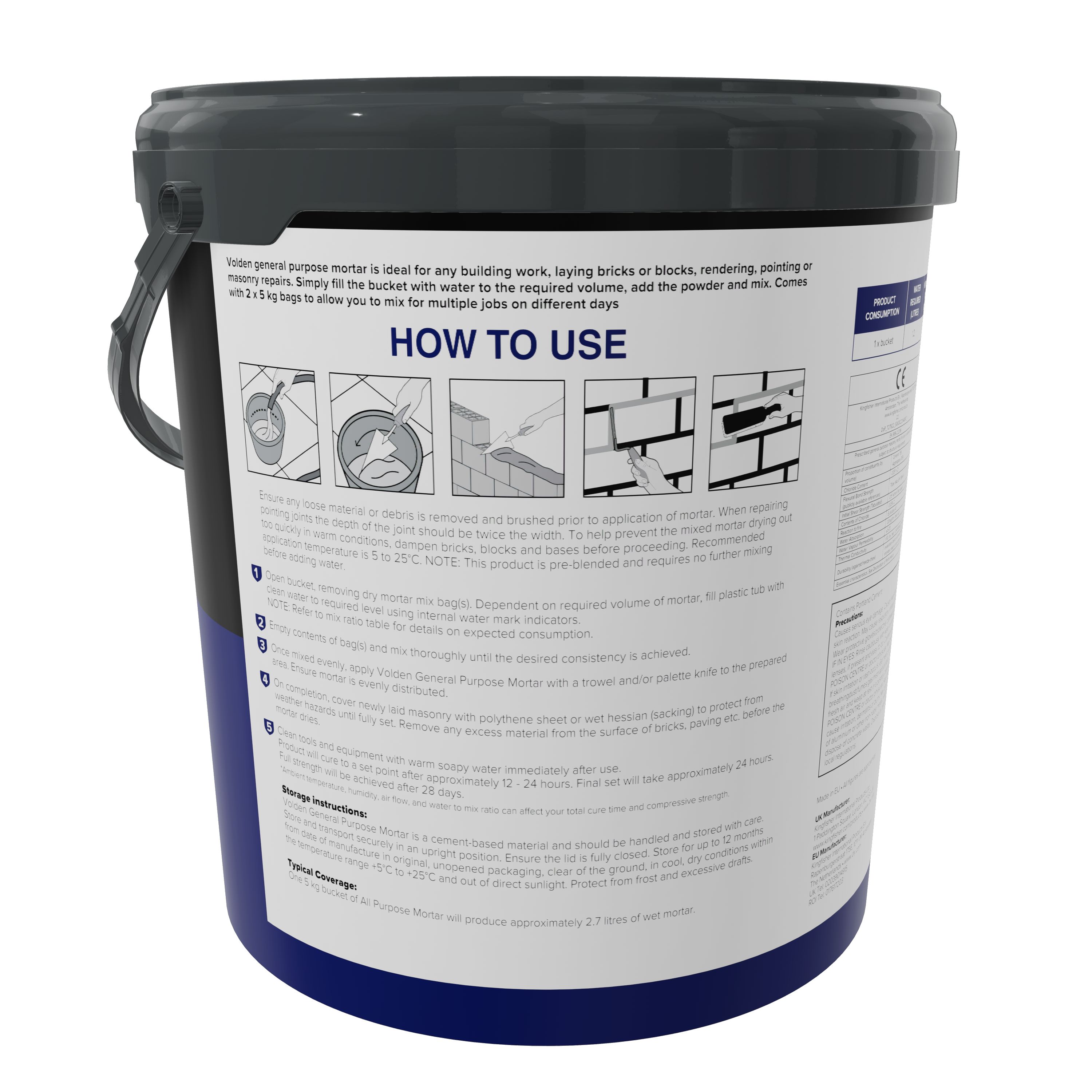 Volden Requires mixing before use Multipurpose mortar - 6