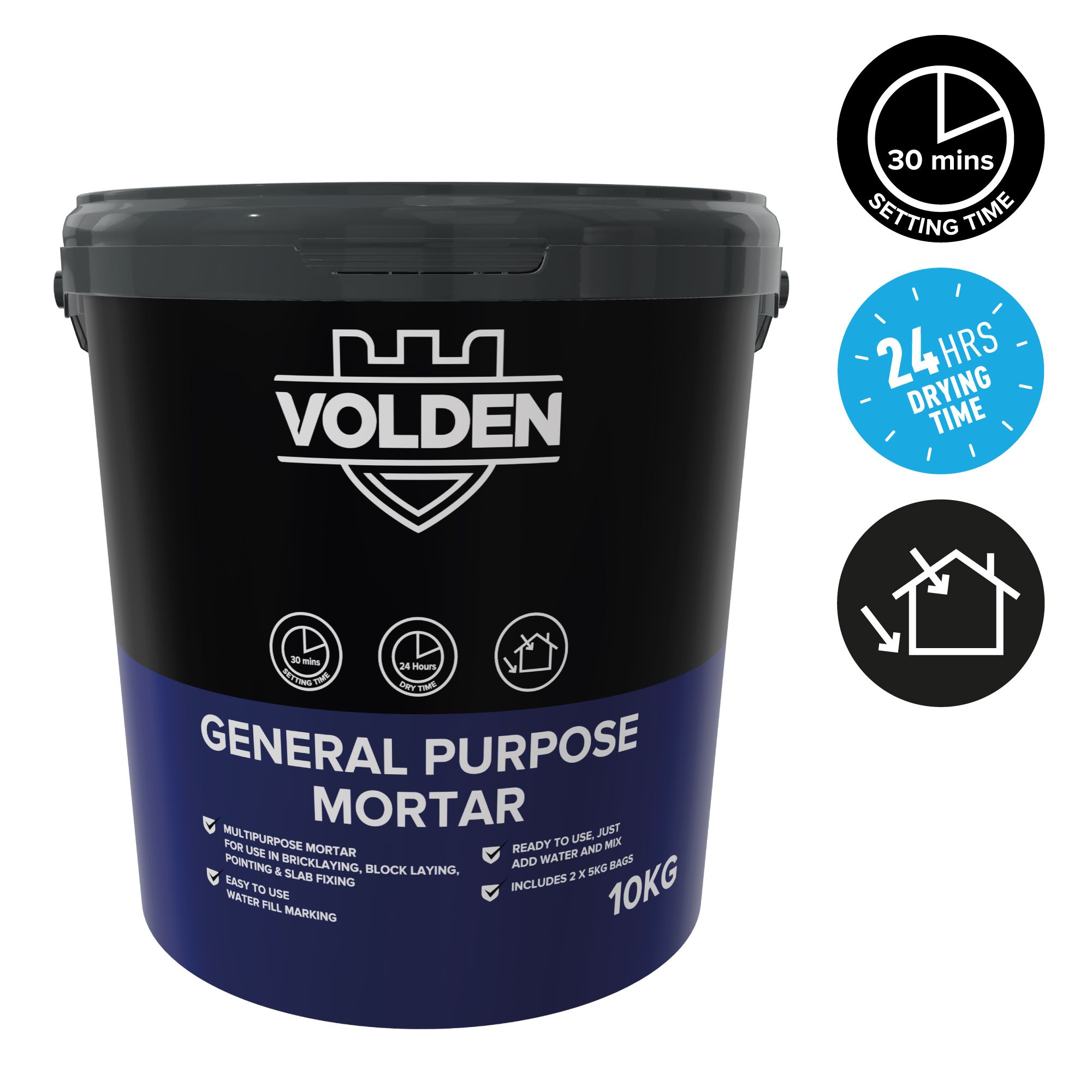 Volden Requires mixing before use Multipurpose mortar - 8