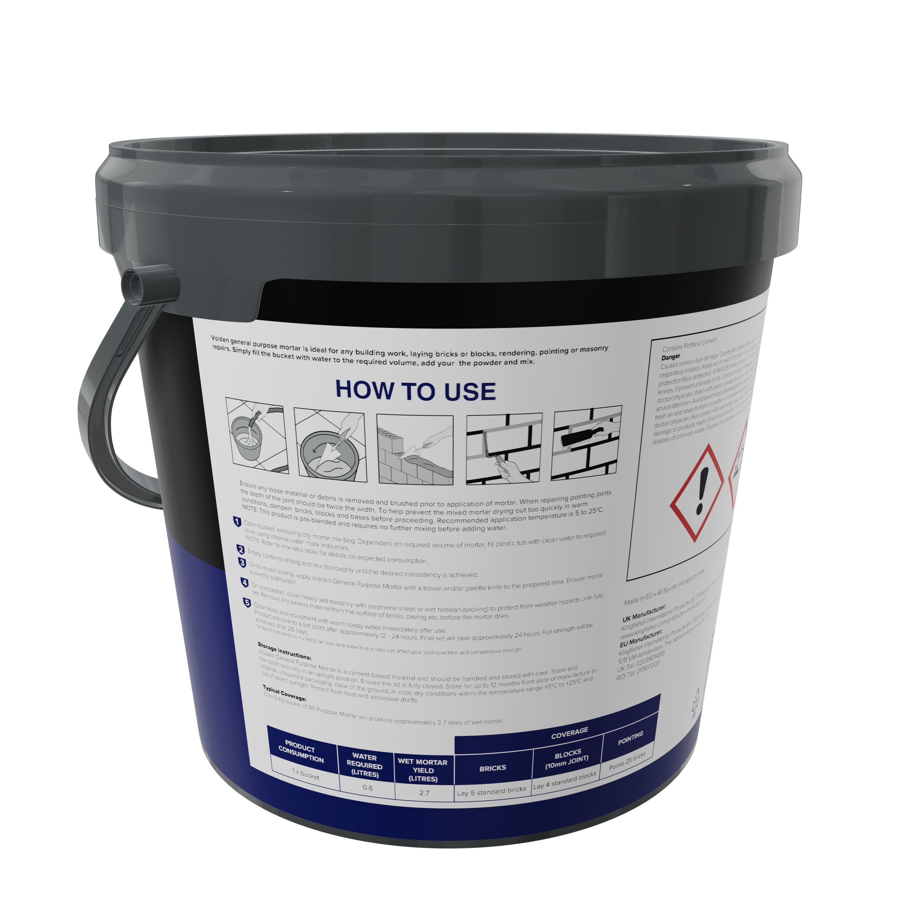 Volden Requires mixing before use Multipurpose mortar - 6