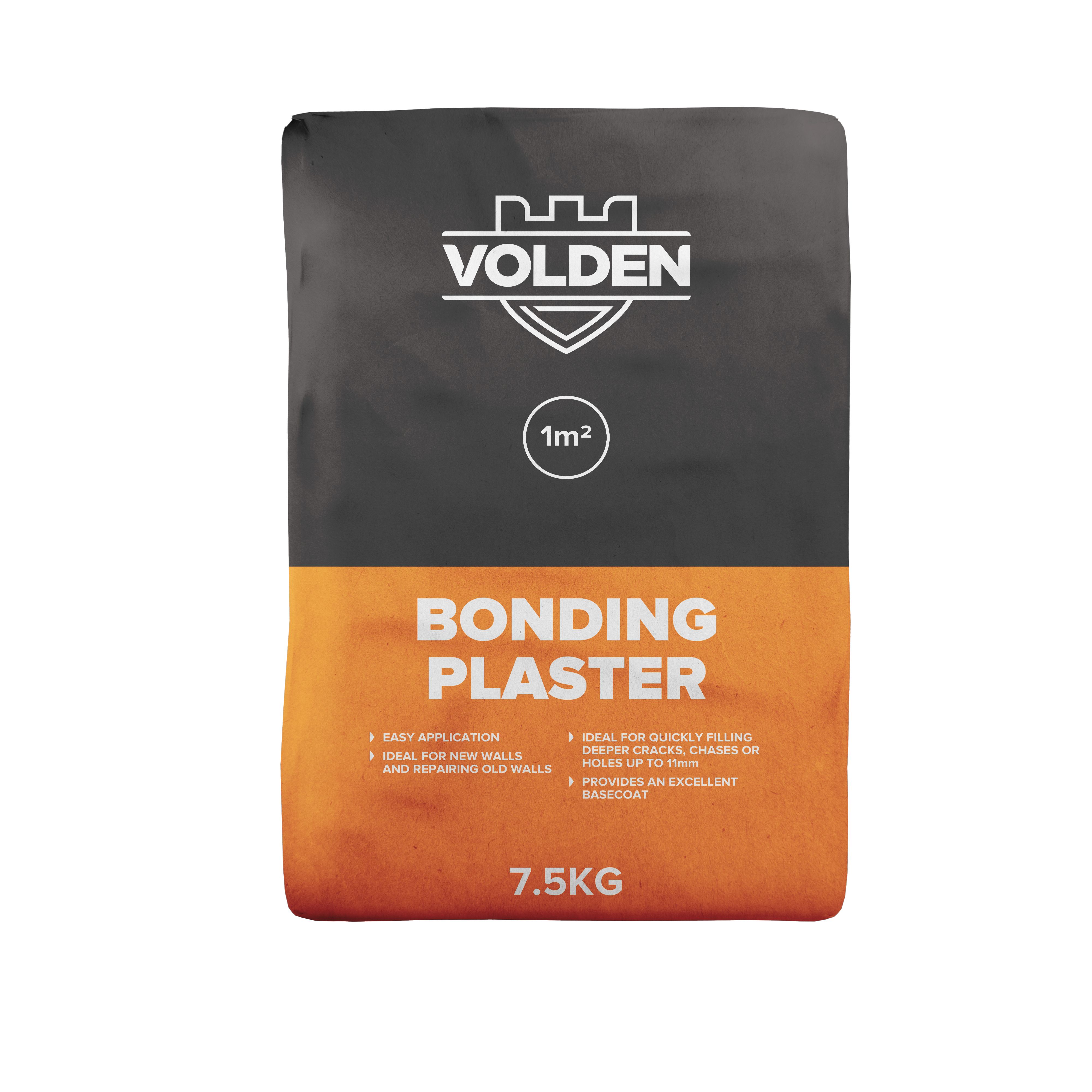 Volden Plasters Not quick dry Requires preparation Undercoat plaster, 7.5kg Bulk bag