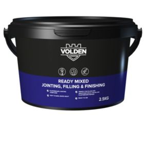 Volden Ready mixed Plasterboard Jointing, filling & finishing compound 2.5kg 1.5L Tub