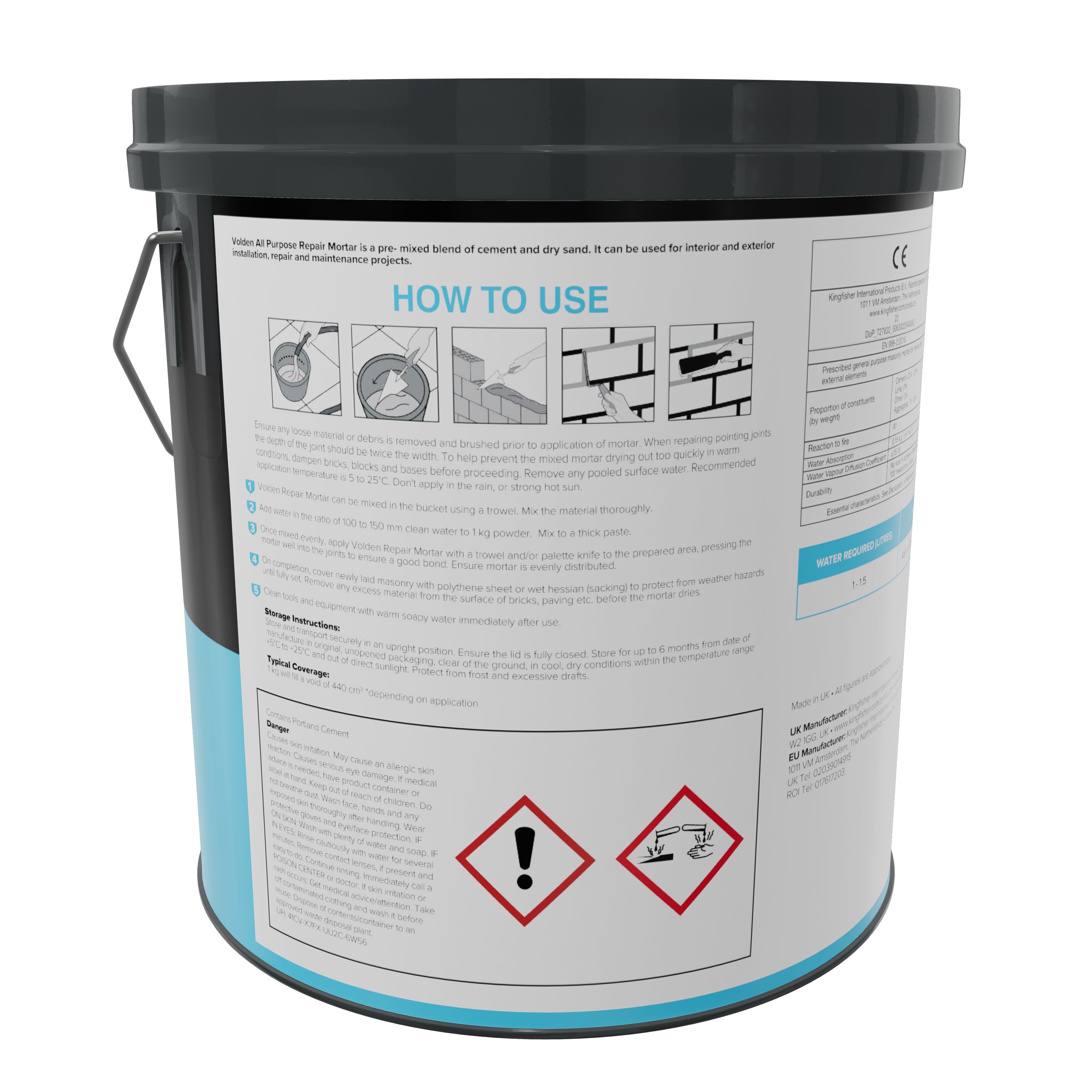 Volden Ready-mixed Repair mortar - 5