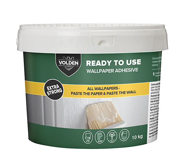 Volden Ready mixed Wallpaper Adhesive 10kg - 10 rolls