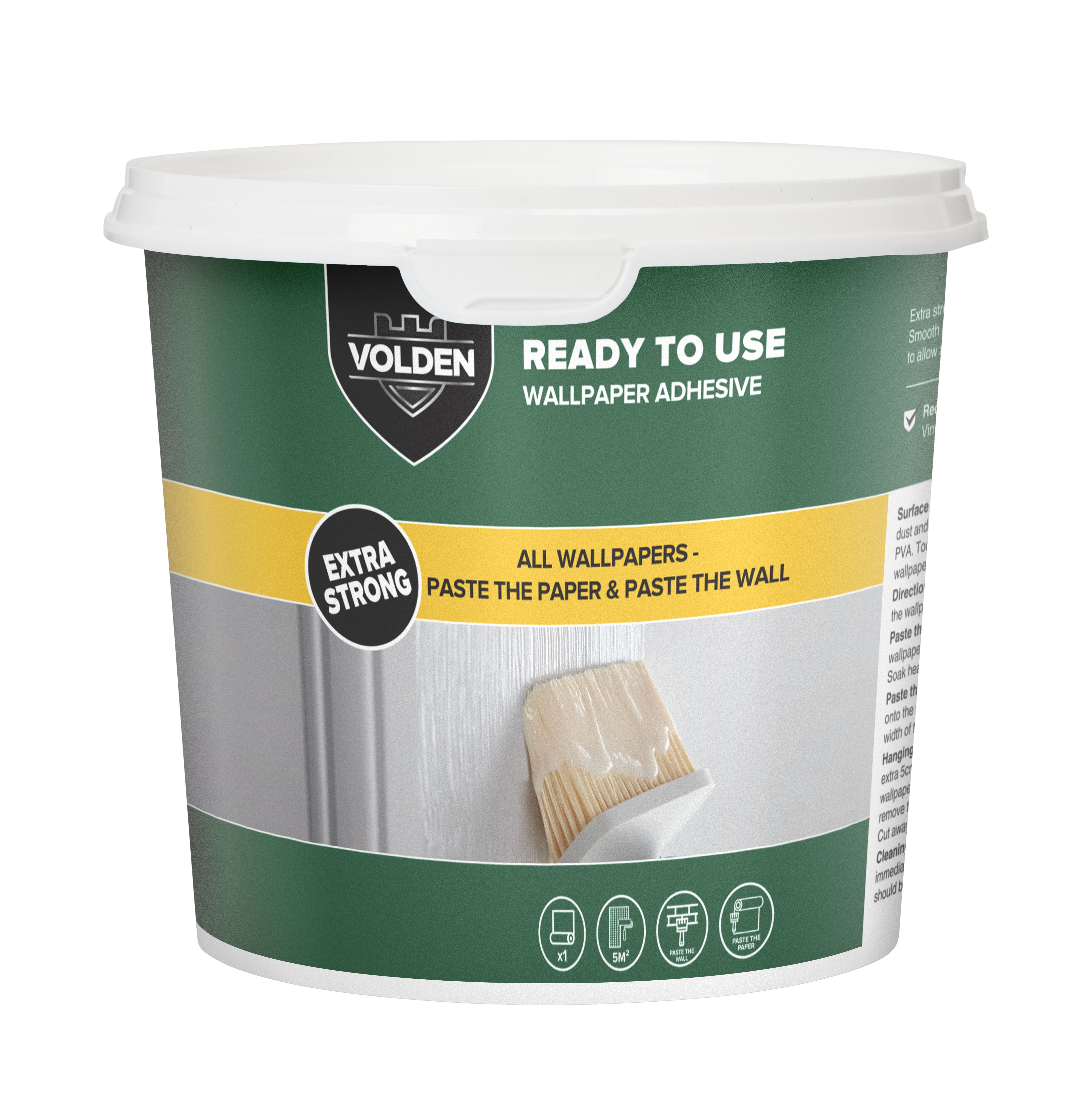 Volden Ready Mixed Wallpaper Adhesive 1kg - 1 Rolls At B&Q