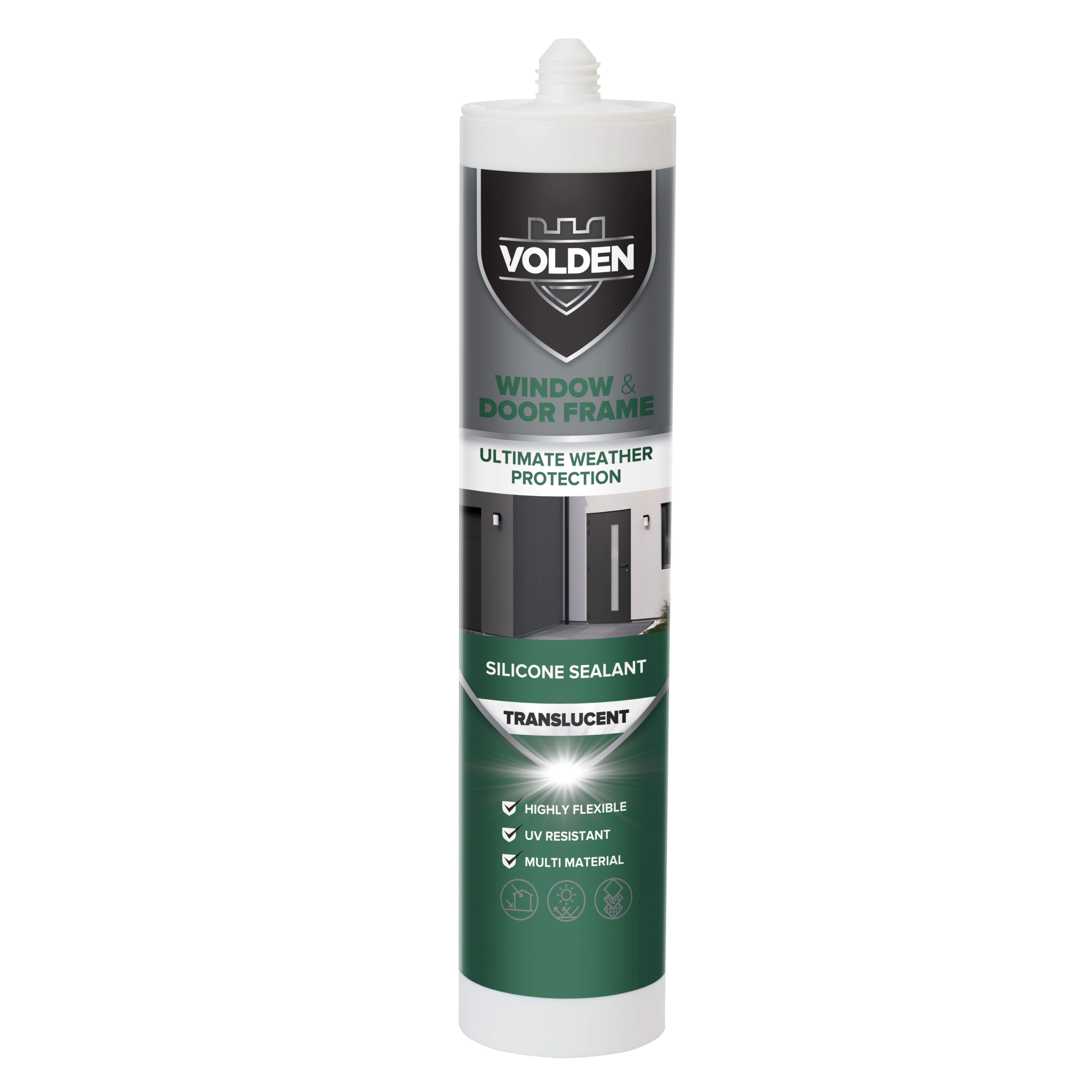 Volden Siliconebased Transparent Generalpurpose Sealant, 280ml DIY
