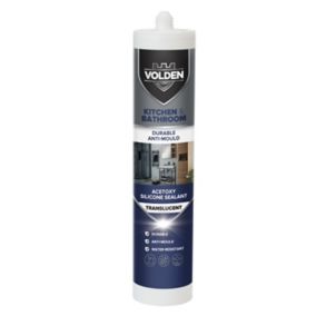 Volden Translucent Silicone-based Bathroom & kitchen Sealant, 280ml